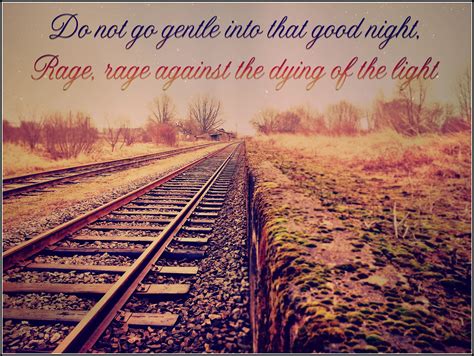 Do Not Go Gentle Into The Night ~ Quote by RMS-OLYMPIC on DeviantArt