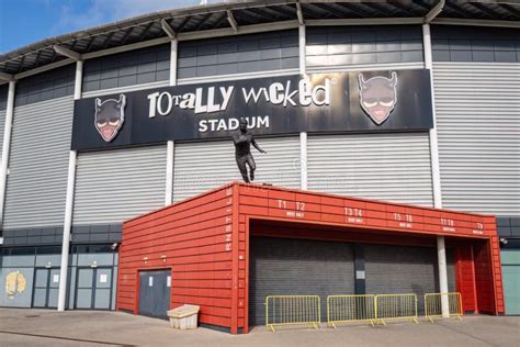 The Totally Wicked Stadium at St Helens Rugby League Club Editorial ...