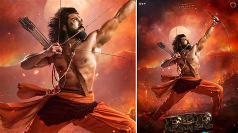 RRR: Ram Charan looks fierce as Alluri Sita Ramaraju in powerful first ...