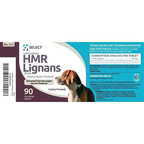 K9 Select Peanut Butter HMR Lignans Dog Hormone Supplement - Pet Supplies online sale