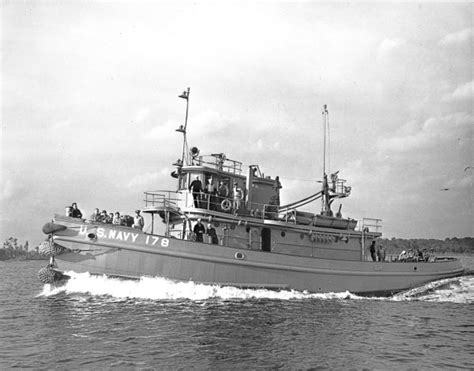 Florida Memory • Tugboat built during World War II at Gibbs Corporation in Jacksonville, Florida