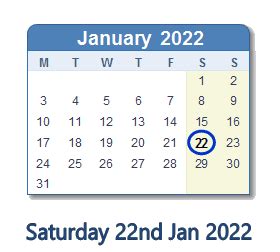 22 January 2022: History, News, Top Tweets, Social Media & Day Info - IN