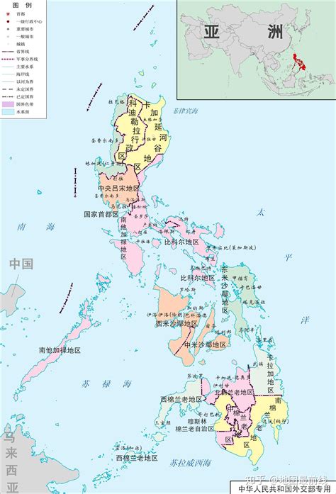 外交部专用各国一级行政区地图 - 知乎