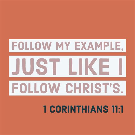 1 Corinthians 11:1 – Verse Images