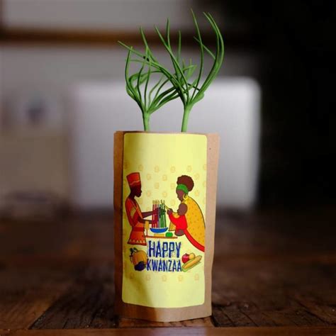 Happy Kwanzaa Traditions Growing Kit - ForestNation