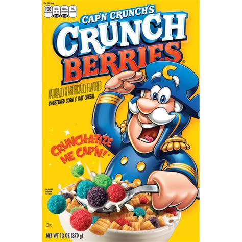 Captain Crunch Berries Cereal 13 Oz - GJ Curbside