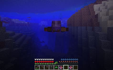 Different levels of the respiration enchantment in Minecraft