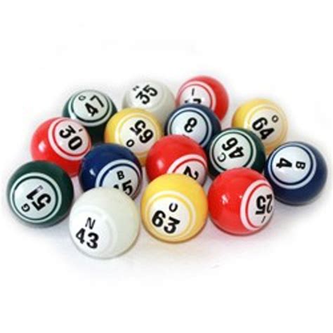 Tru-Max Double Numbered Bingo Balls Multi Colored by Arrow International, Inc. - Bingo Supply ...