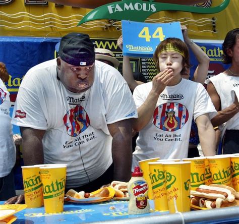 15 of the Most Pained Facial Expressions from the Nathan's Hot Dog Eating Contest - Sports ...