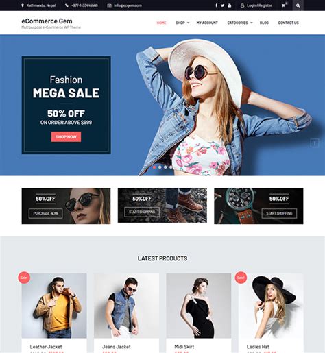 eCommerce Gem - Beautifulthemes