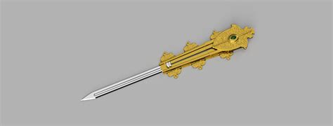 assassins creed Valhalla hidden blade 3D model 3D printable | CGTrader