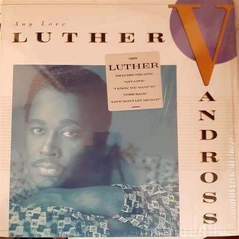 Luther Vandross – Any Love – Vinyl (LP, Album), 1988 [r1053033] | Discogs