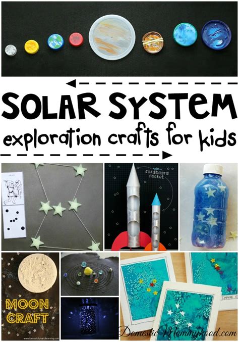 Solar System Crafts for Kids - Domestic Mommyhood