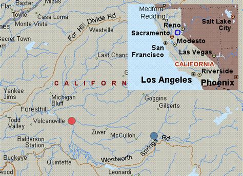 Map for Rubicon River, California, white water, Ellicott Bridge to Ralston Afterbay