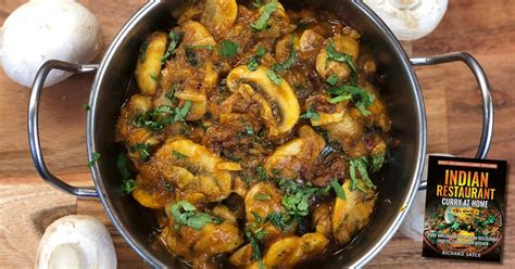 Mushroom Bhaji Recipe - Misty Ricardo Curry Kitchen