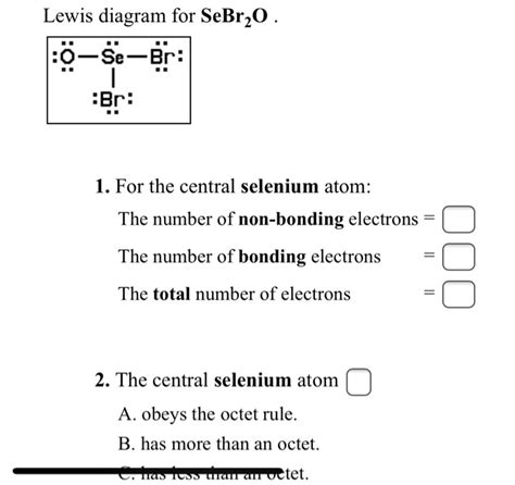 Lewis Dot Structure For Selenium