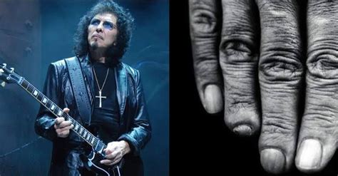 Turning 75 today, Tony Iommi lost his fingertips in an accident before becoming the Godfather of ...