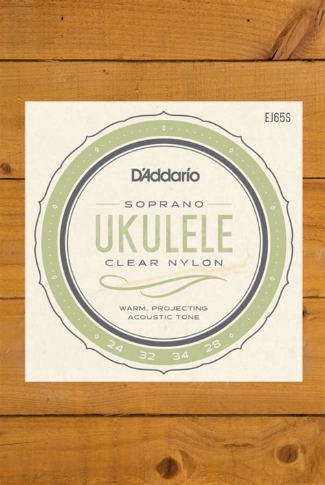 D'Addario Ukulele Strings | Nylon - Soprano