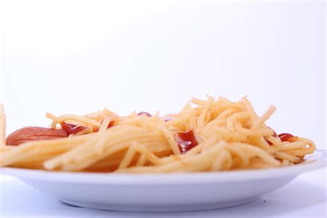 Free stock photo of food, ketchup, pasta