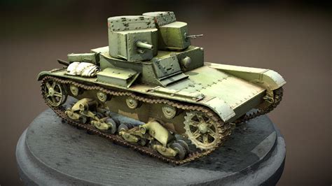 T26 tank with 2 turrets (high res) - 3D model by AMAC35 [f0d02a6] - Sketchfab