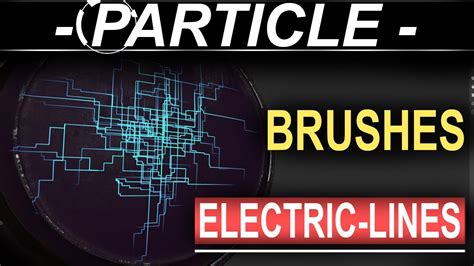 Substance-Painter: Particle Brushes (Electric-Lines) - YouTube