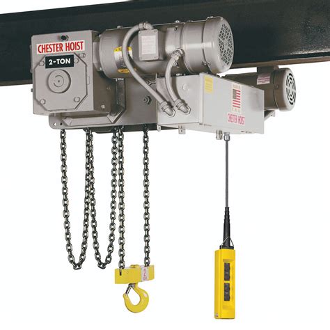 Chester Low Headroom Electric Chain Hoist | Chester Hoists