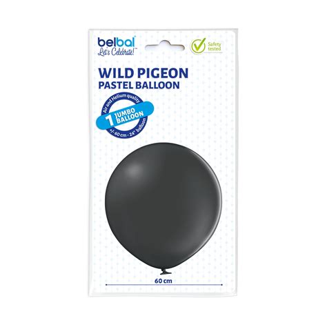 5000459Jumbo 151 Wild Pigeon Pastel Balloon(Ø 60 cm/24 inch)1 ct ...