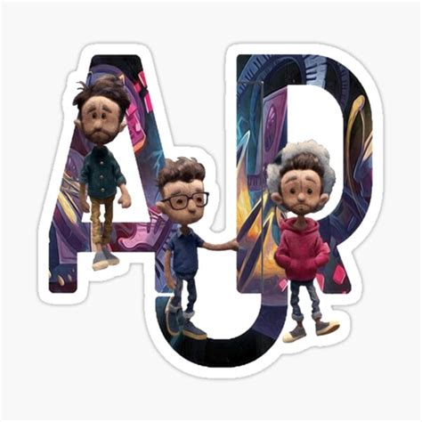 "AJR" Sticker for Sale by ticwojames | Redbubble