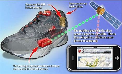 Shoes with Built-In GPS A Reality - MeritLine