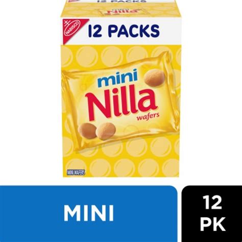 Nilla Wafers Mini Cookies, 12 ct / 1 oz - Fry’s Food Stores