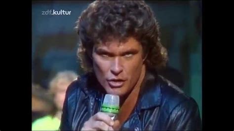 David Hasselhoff - "Is Everybody Happy" live 1989 @ Na Siehste! - YouTube