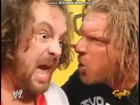 WWE RAW Triple H & Eugene Backstage Segment 2004 - YouTube