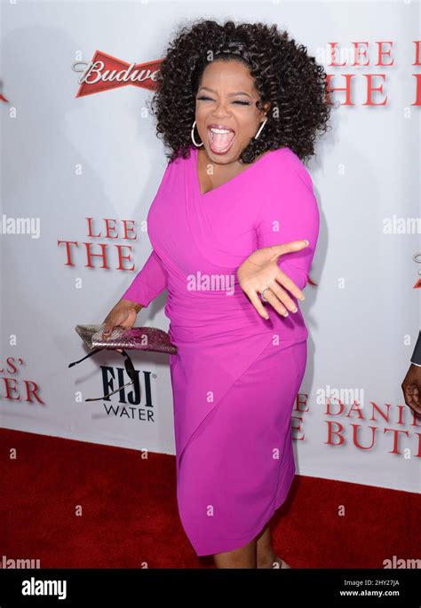 Oprah Winfrey attending the premiere of 'The Butler' Stock Photo - Alamy