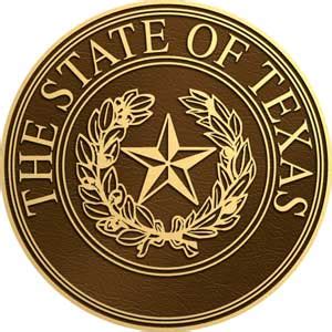 Texas State Seals | Texas State Seal Bronze | Texas State Seal Aluminum 2023