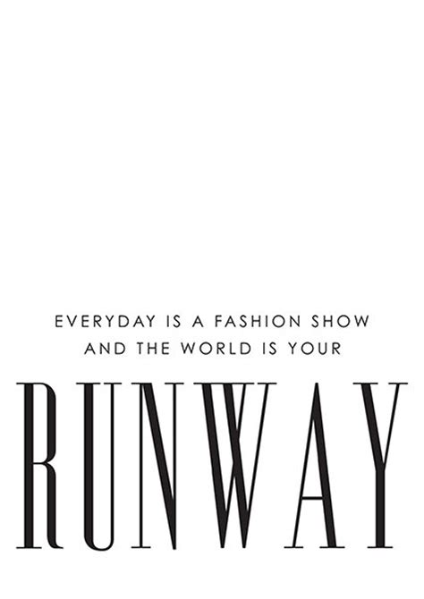 Fashion Runway Print - Etsy