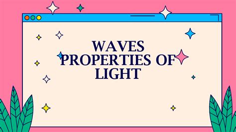 SOLUTION: Wave properties of light - Studypool