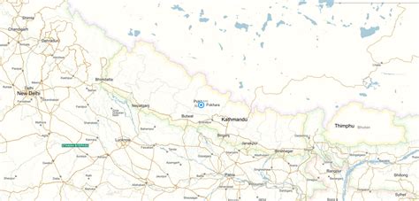 Pokhara Map - Nepal