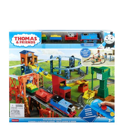 Thomas The Tank Engine Thomas & Friends TrackMaster Mad Dash on Sodor ...