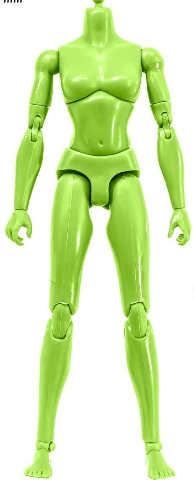 Deluxe Female 8 inch Articulated Green Body (Yvonne)