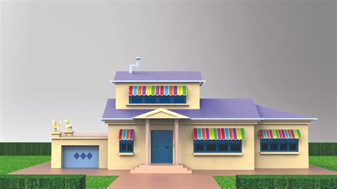 OGGY HOUSE 3D Model - TurboSquid 1732193