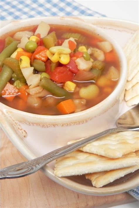 Instant Pot Frozen Vegetable Soup | Recipe | Frozen vegetable soup ...