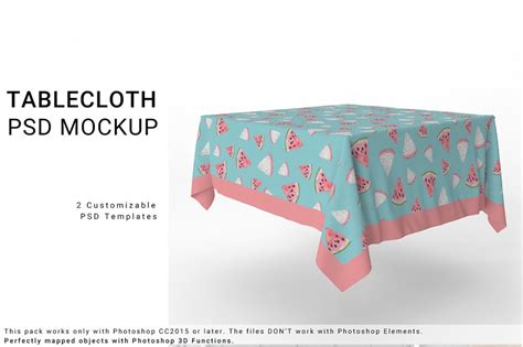 Square Tablecloth Set - Design Cuts