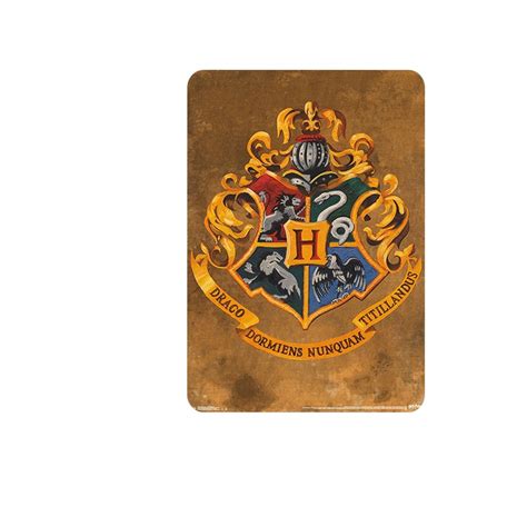 Harry Potter Hogwarts School Crest Sign – OLD TIME TIN SIGN STORE