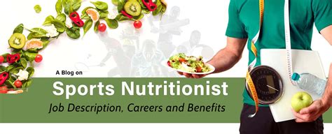 Sports Nutritionist- Careers, Job Description and Benefits - International Institute Of Sports ...