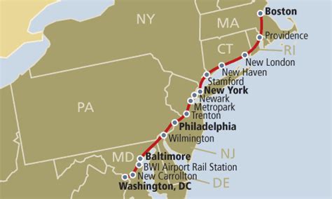 Amtrak Acela Express First Class: Washington, D.C.-WAS to New York-NYP ...