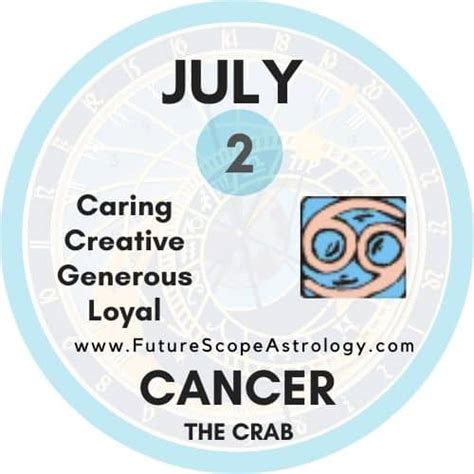 July 2 Zodiac (Cancer) Birthday: Personality, Compatibility ...