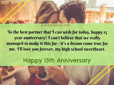 20 Amazing 15 Year Anniversary Quotes And Wishes