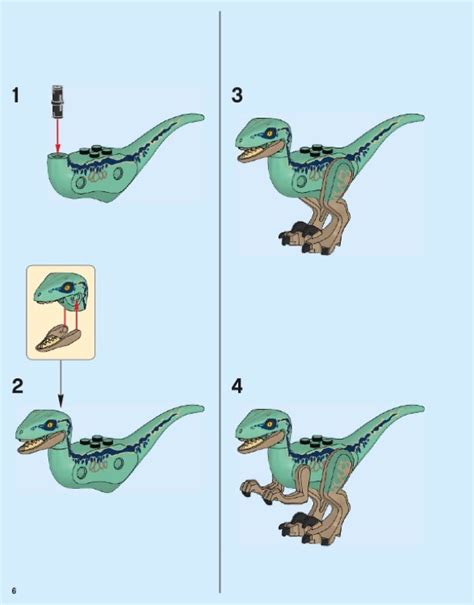 LEGO 75930 Indoraptor Rampage at Lockwood Estate Instructions, Jurassic World - Fallen Kingdom