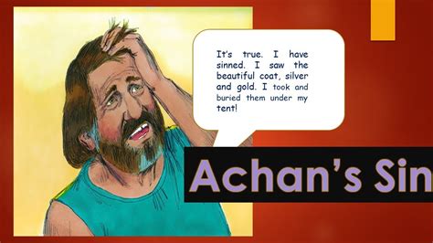 ACHAN's Sin - Bible Reading for Kids - YouTube