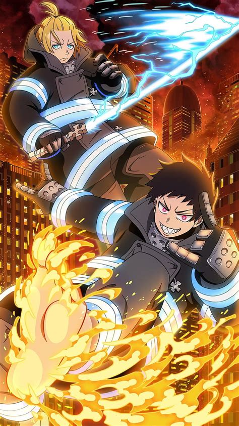 Fire force, fire, shinra, HD phone wallpaper | Peakpx